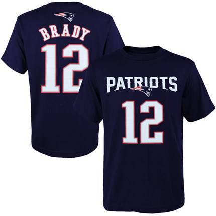 Nike NFL New England Patriots 12 Tom Brady Jersey Youth Size Medium 10/12