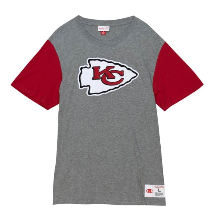 47 Kansas City Chiefs Red Imprint Super Rival Short Sleeve T Shirt