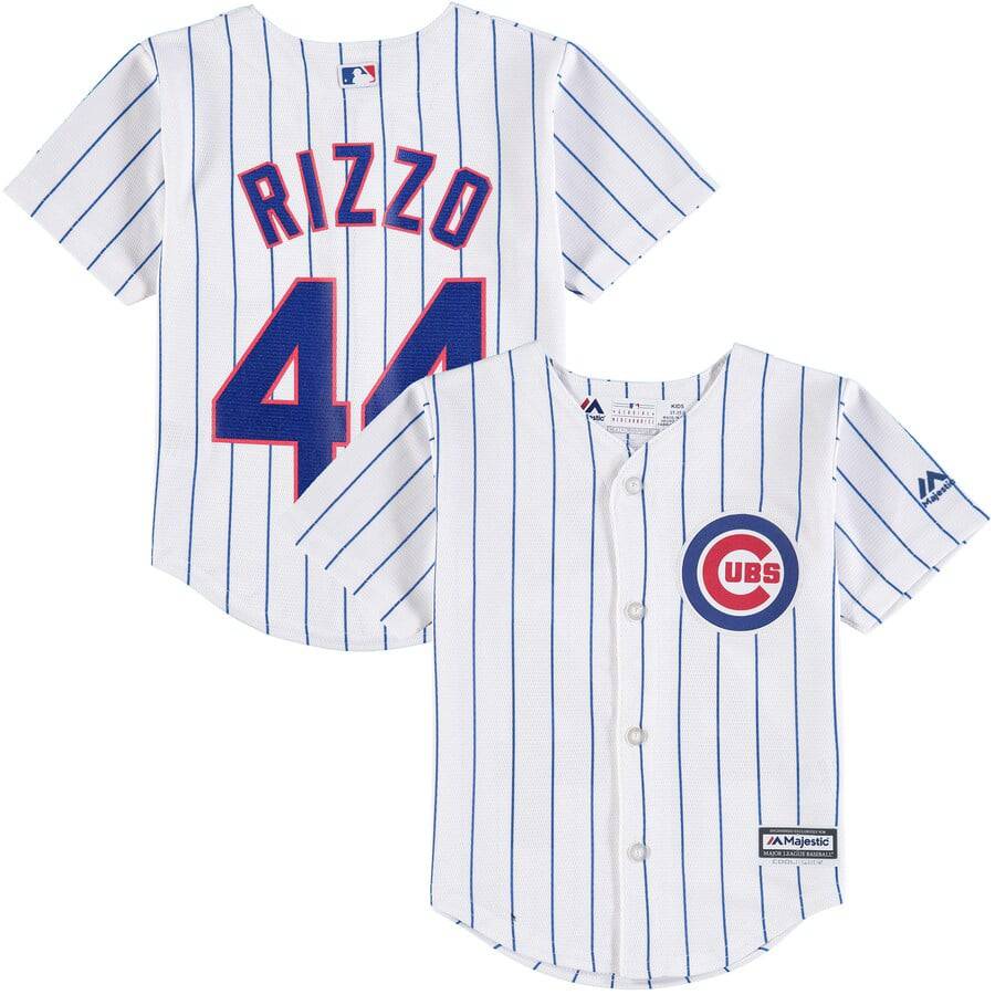 Men's Nike Anthony Rizzo White New York Yankees Home Official Replica Player Jersey, XL