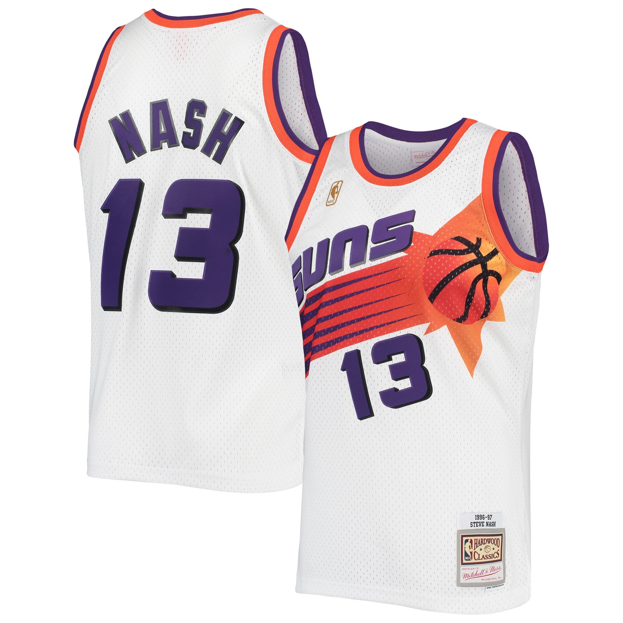 Men's Mitchell & Ness Steve Nash Blue Dallas Mavericks Hardwood Classics  Authentic Jersey