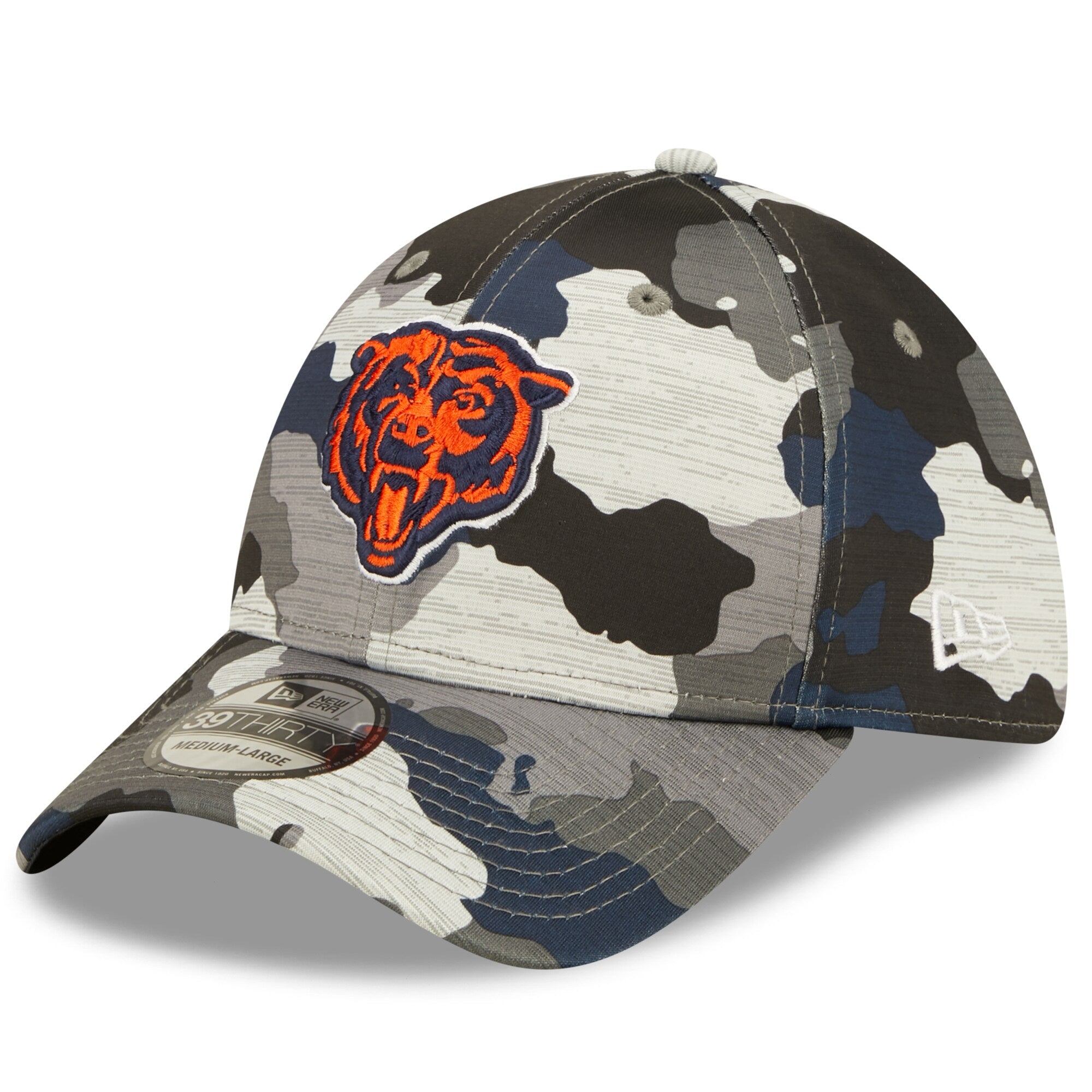 Men's New Era Camo New York Giants 2022 NFL Training Camp Official 39THIRTY  Flex Hat