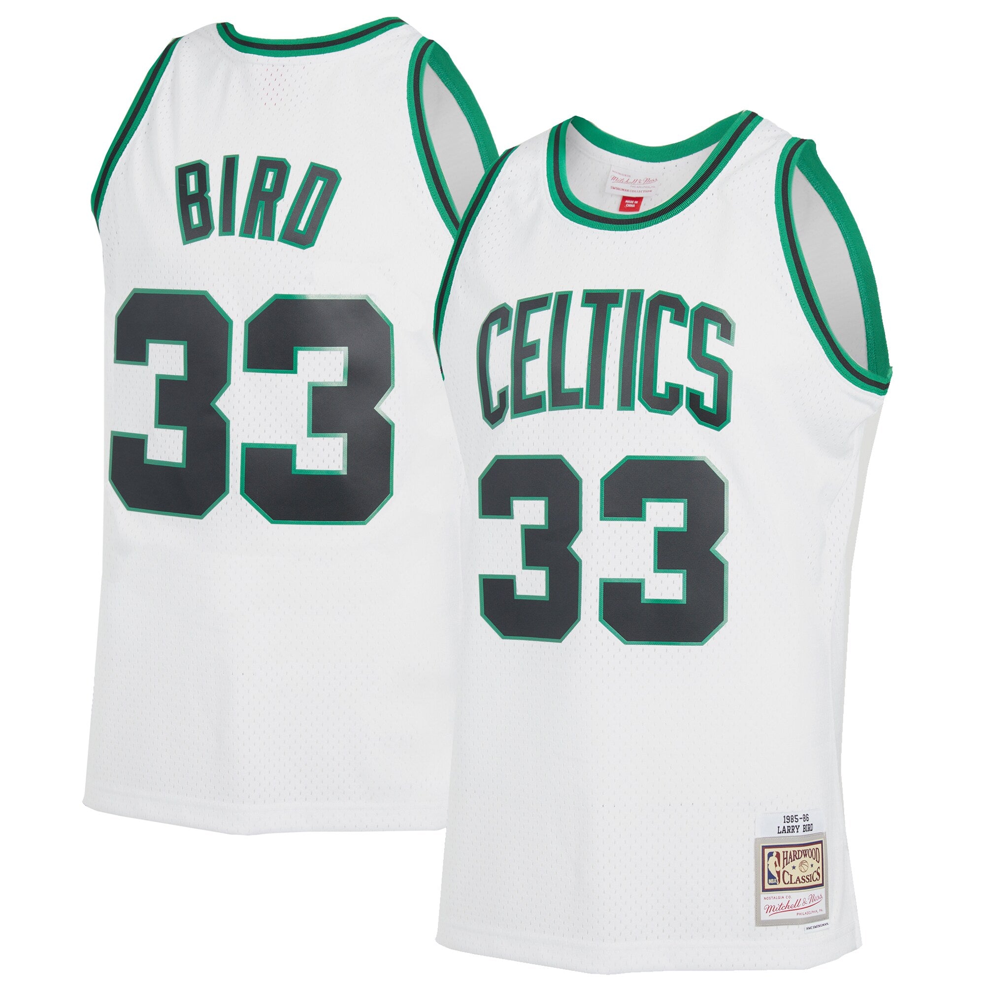 Larry Bird Boston Celtics Mitchell & Ness Youth 1985/86 Hardwood