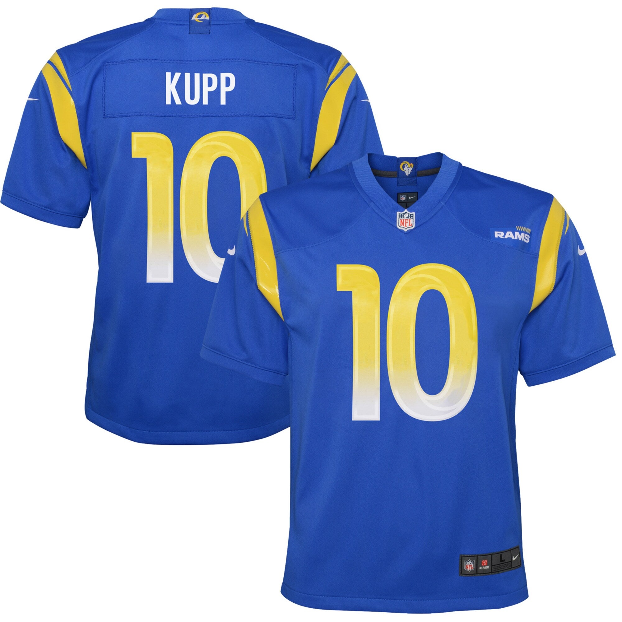 Nike Men's Los Angeles Rams Cooper Kupp Royal Game Jersey XL / Blue