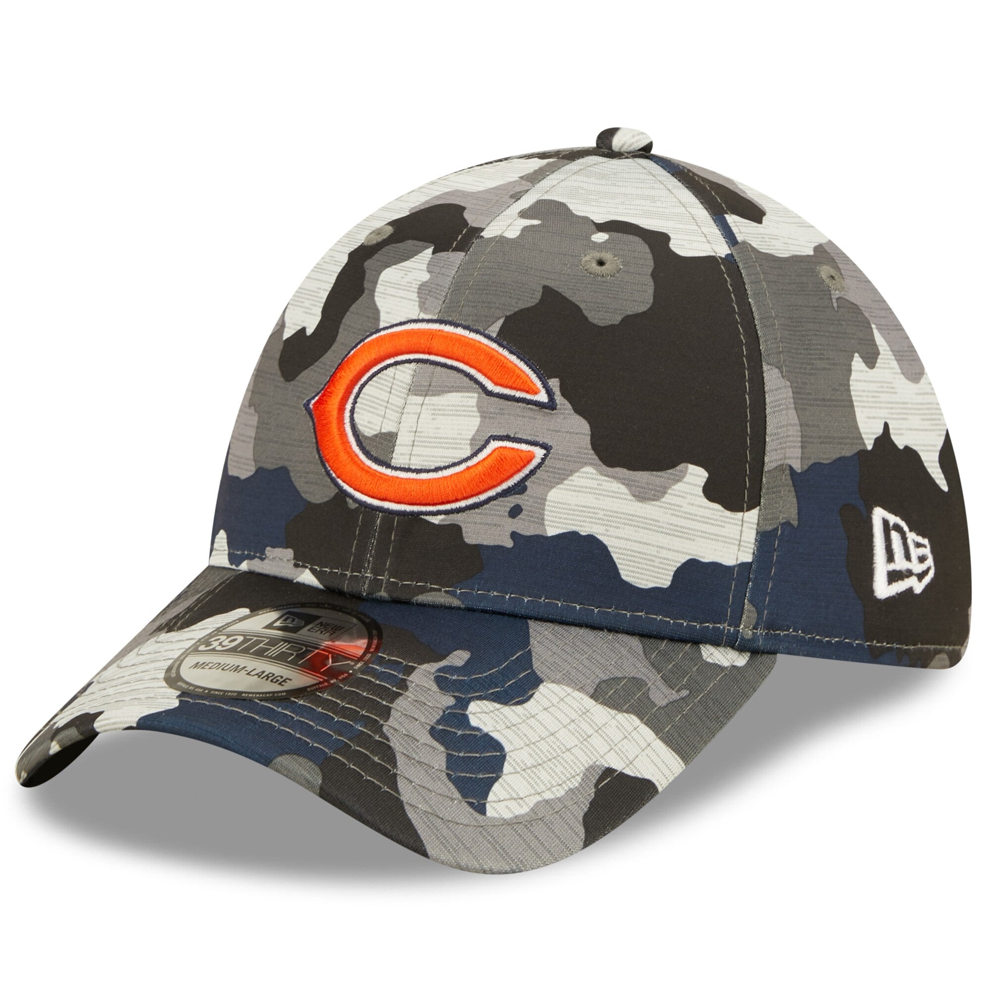 Men's New Era Camo Washington Commanders 2022 NFL Training Camp Official  39THIRTY Flex Hat