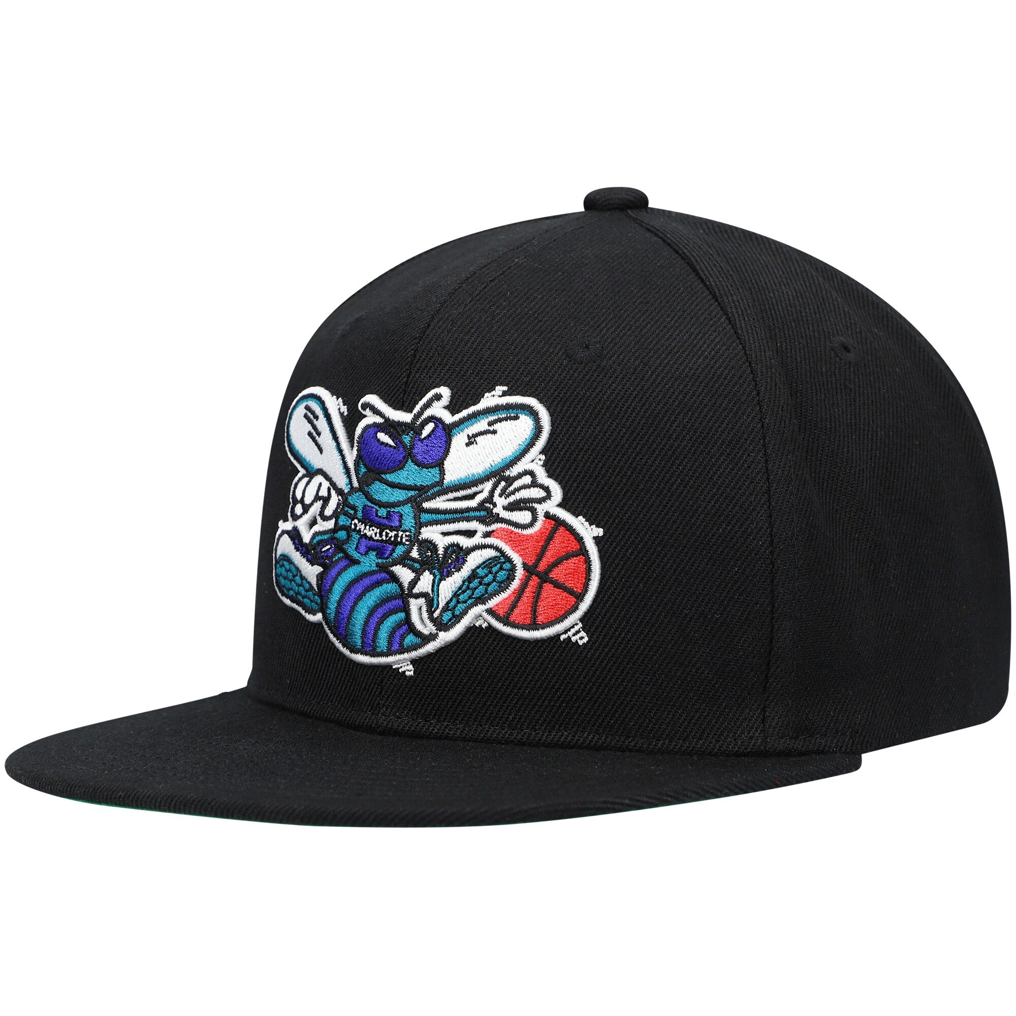 Mitchell & Ness Core Basic Charlotte Hornets Snapback Hat