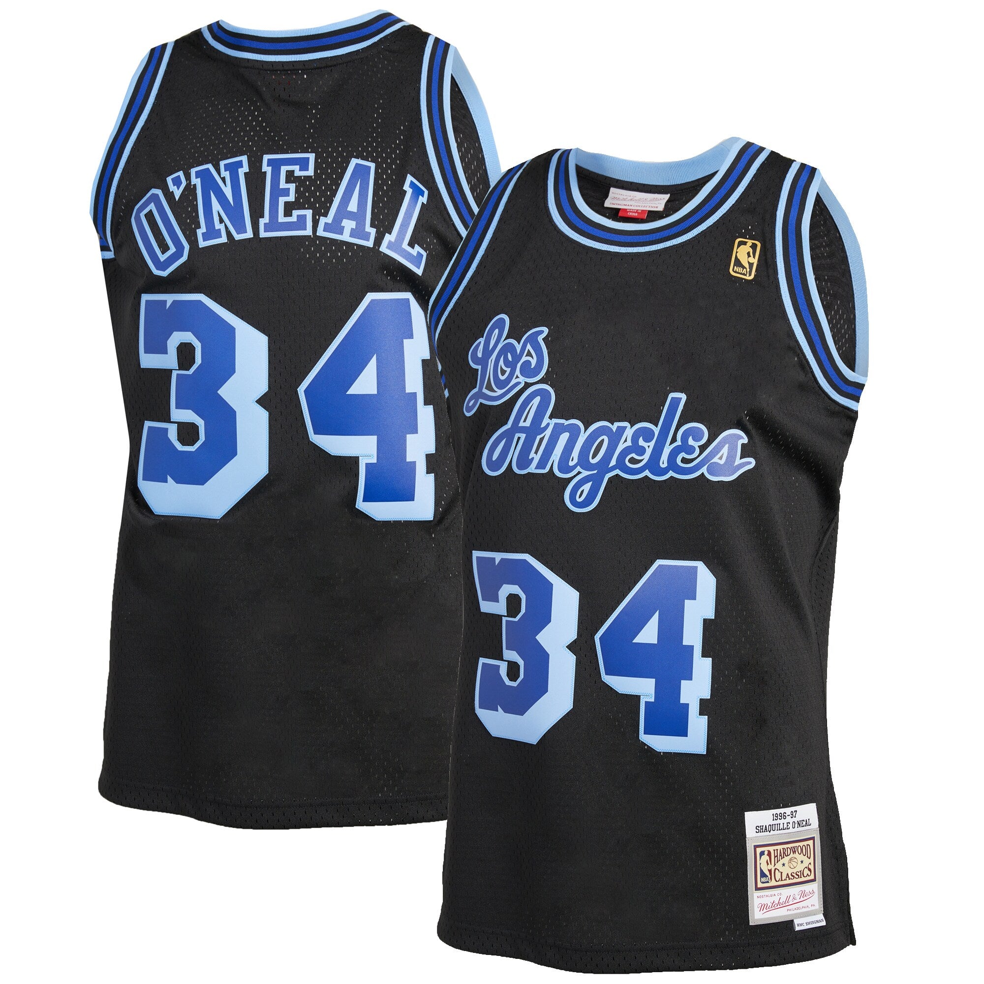 Mitchell & Ness Men's Shaquille O'Neal Navy Cleveland Cavaliers