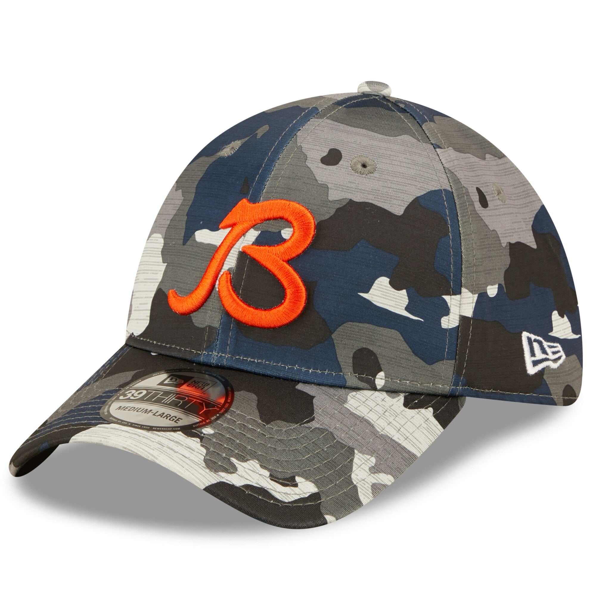 Men's New Era Camo Washington Commanders 2022 NFL Training Camp Official  39THIRTY Flex Hat