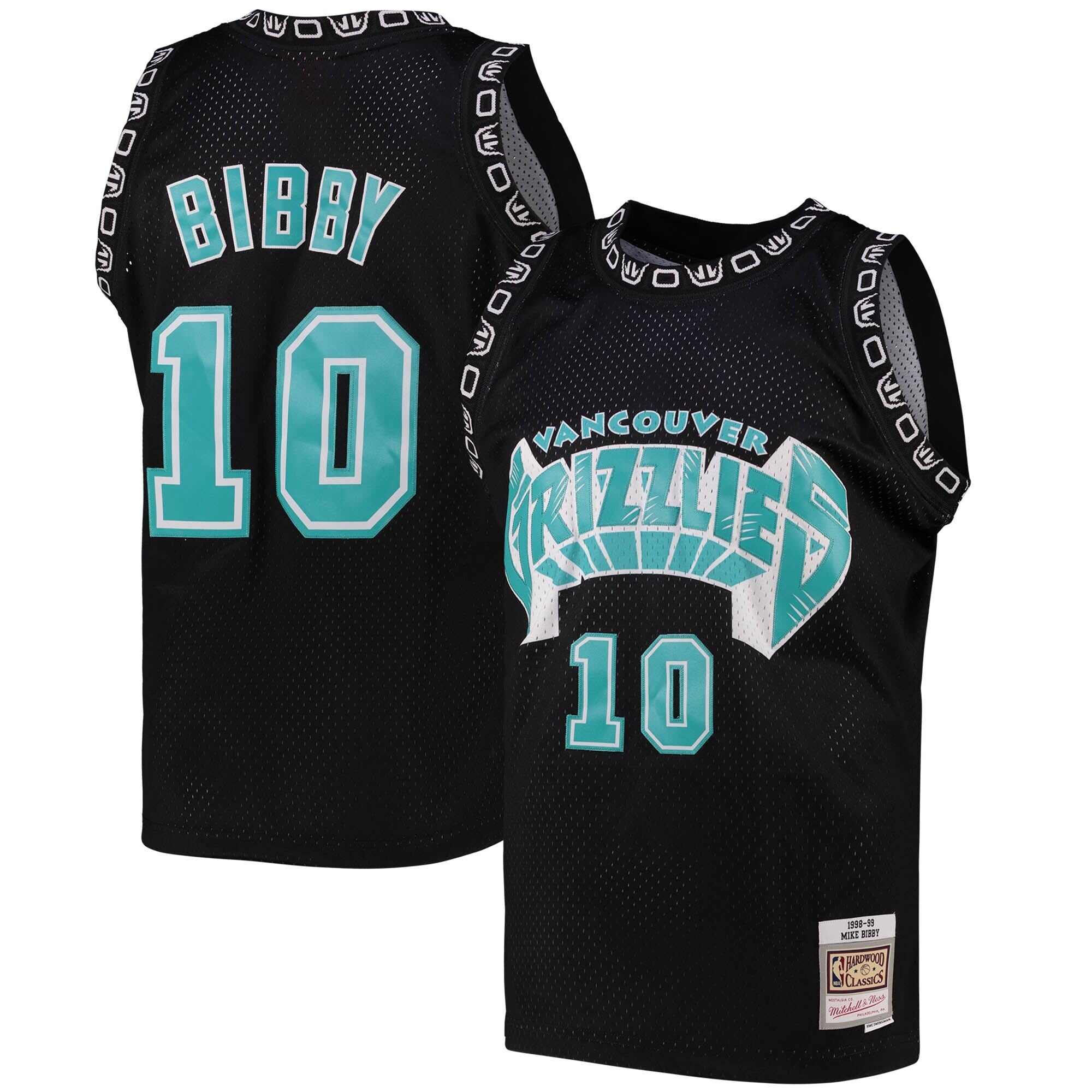 Mike Bibby Vancouver Grizzlies Mitchell & Ness Youth 1998-99 Hardwood  Classics Swingman Jersey - White