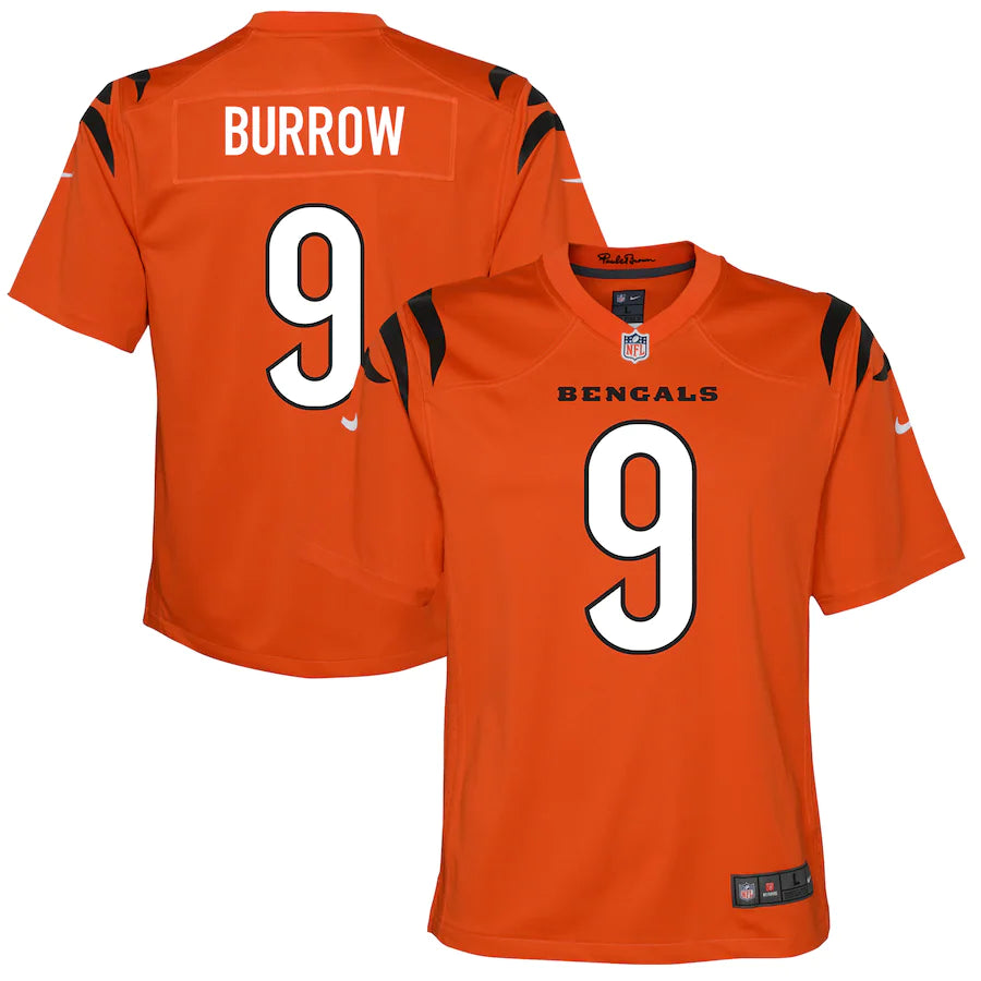 Nike Bengals Joe Burrow JERSEY Black On Field MENS XXLARGE