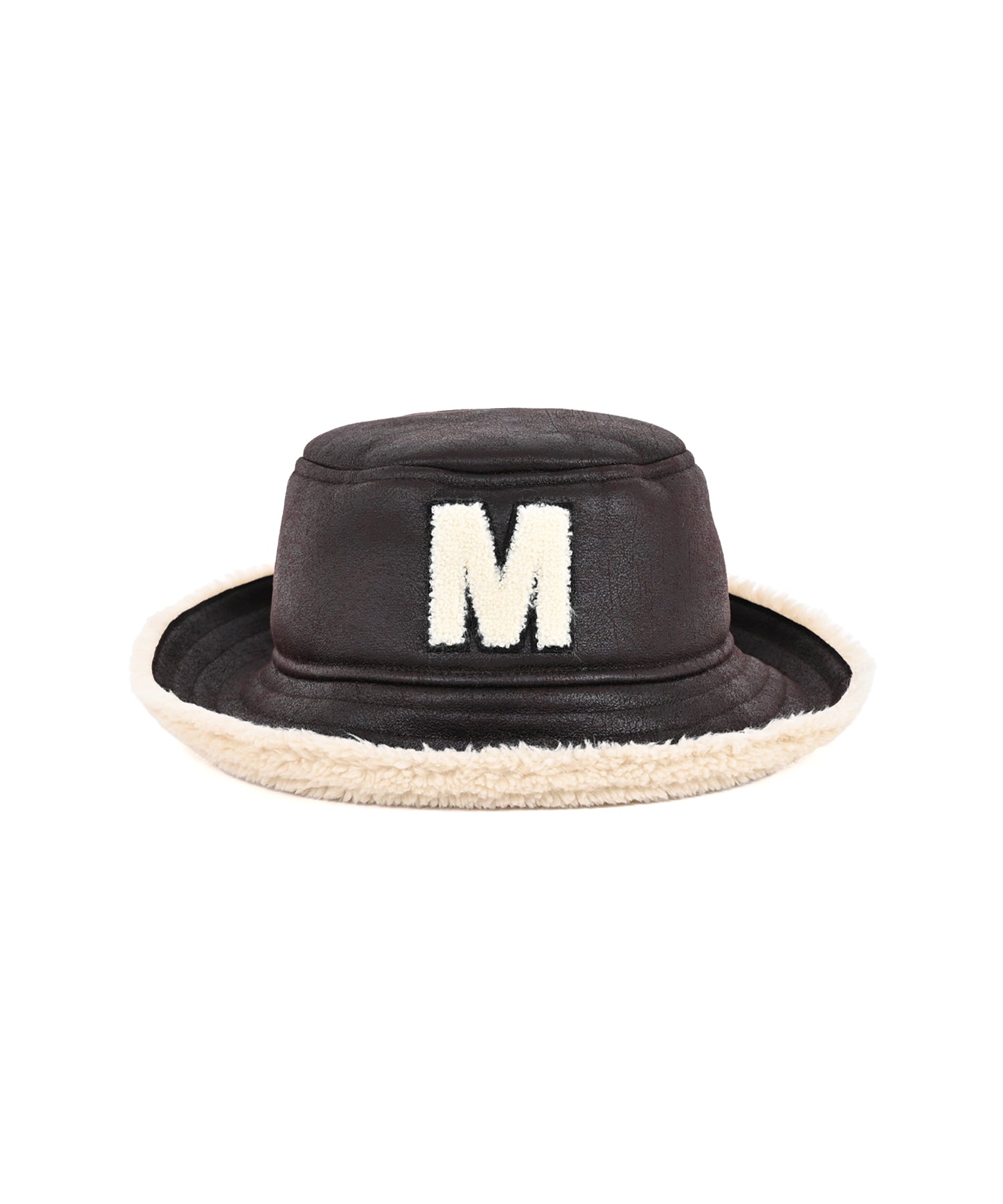 レザーボアバケットハット ｜MM6 Maison Margiela KIDS (エムエム