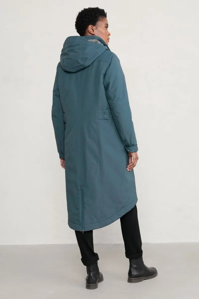 Janelle Waterproof Coat in Granite | Renaissance Boutiques Ireland