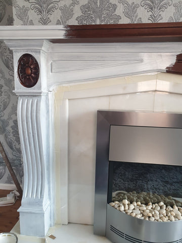Diy Grey Fireplace Makeover Real Rooms Wonderwall By Nobletts