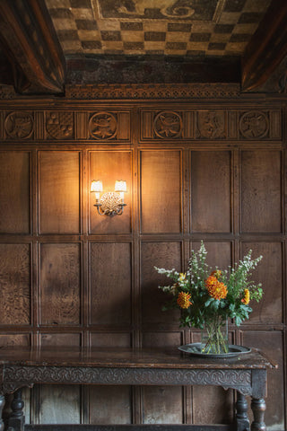 Elizabethan Wood Panel Wall