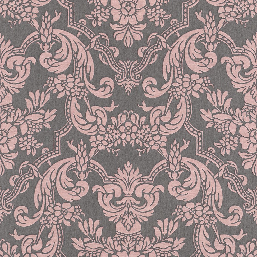 43 Damask Pink Wallpaper  WallpaperSafari