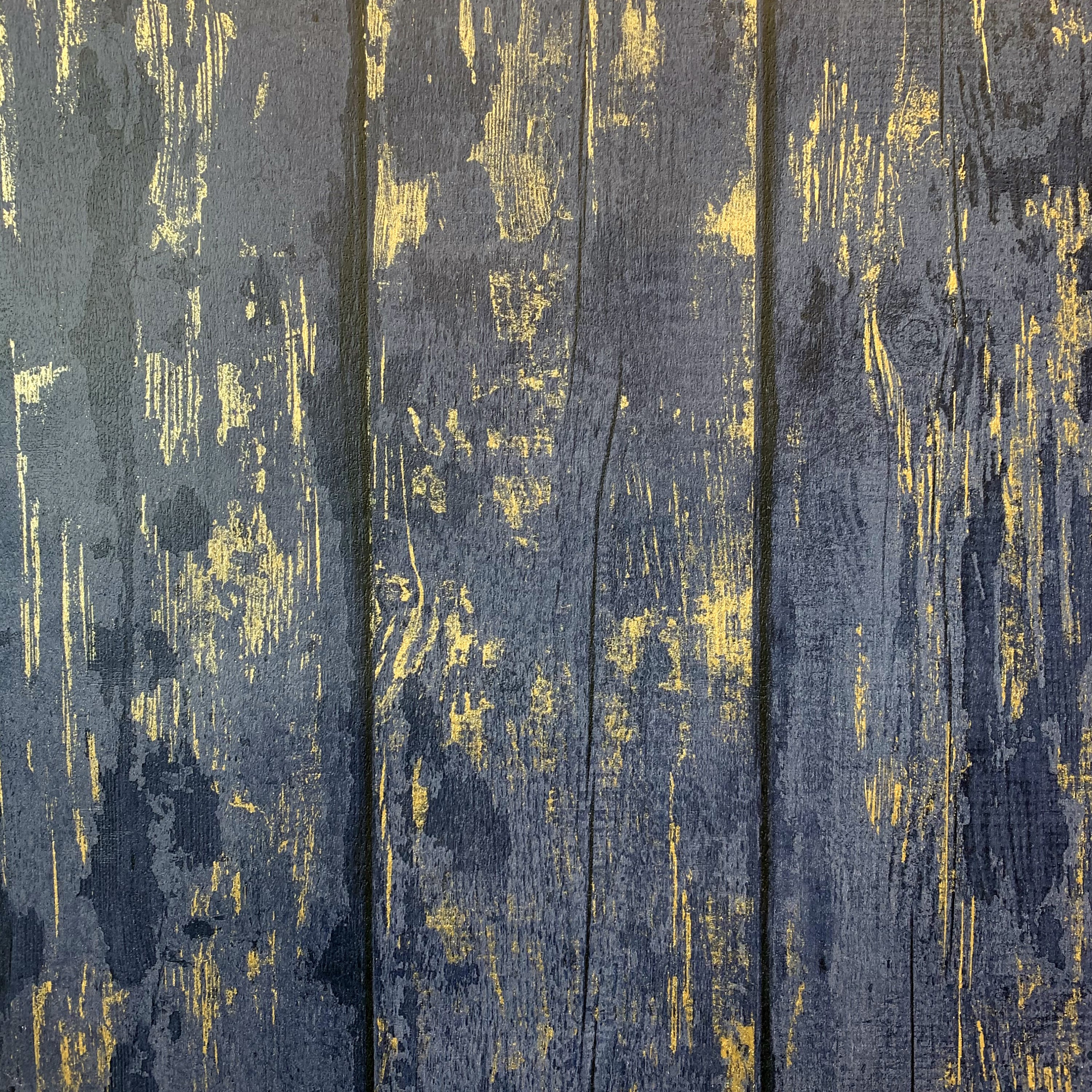 navy blue and gold wallpaper