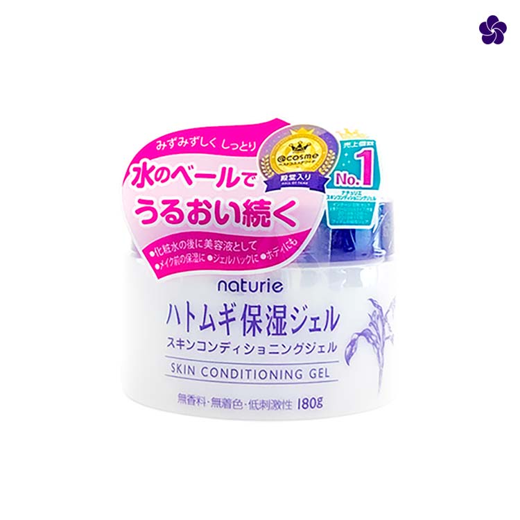 Naturie Hatomugi Skin Conditioner Gel Cream 180gr Murasaki Cosmetics