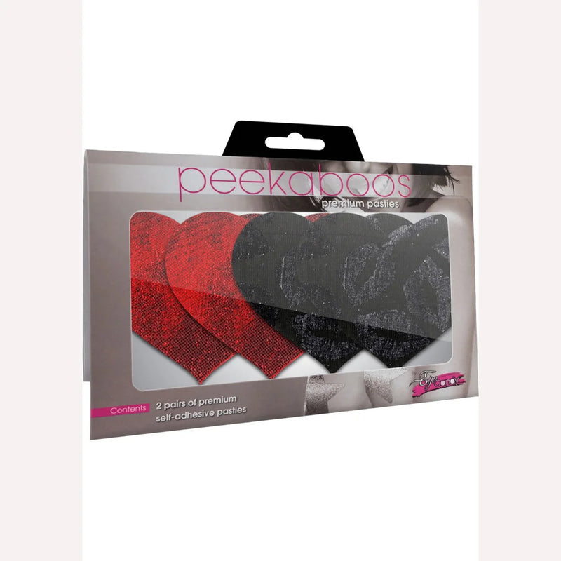 Pasties Stolen Kisses Hearts (peekaboos)