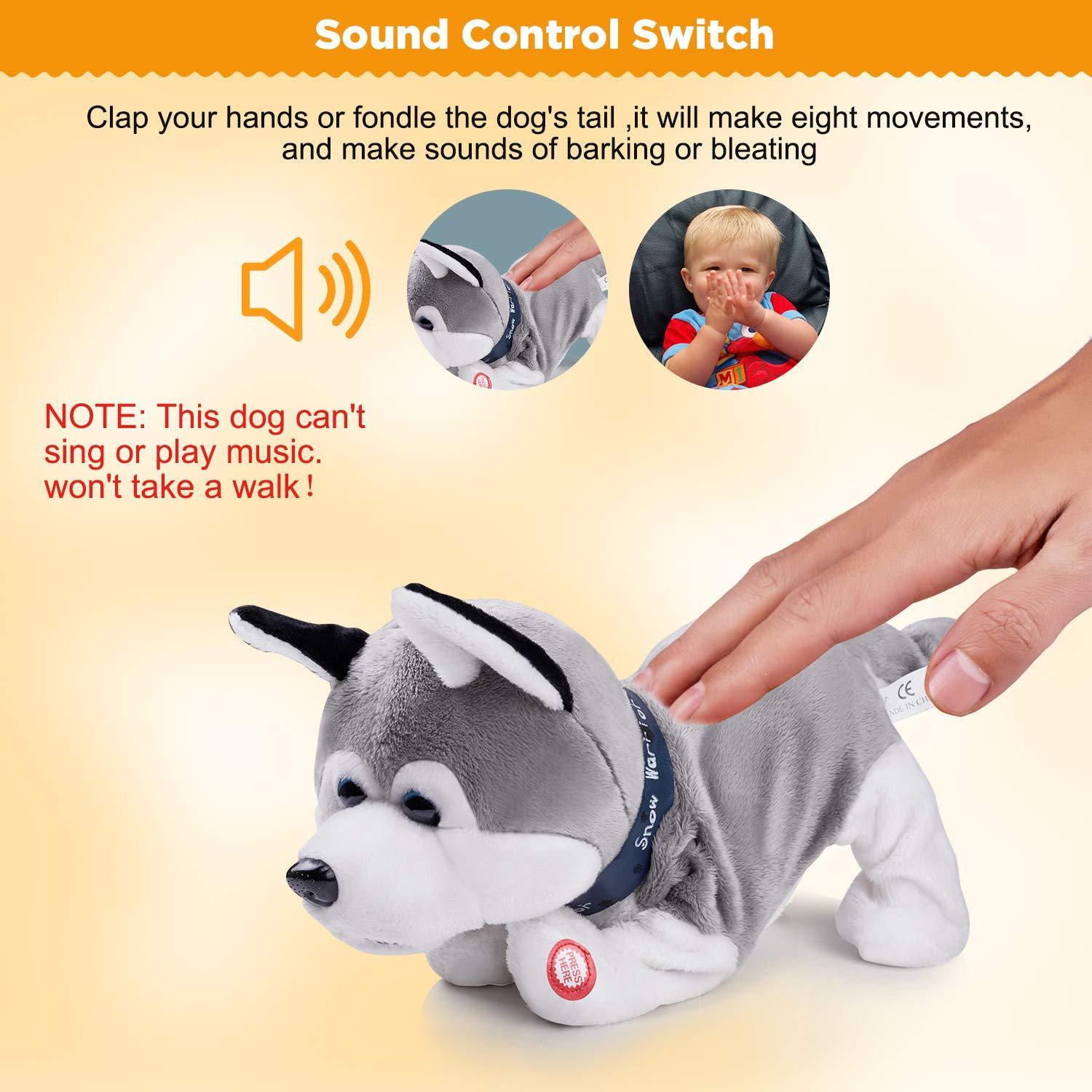 electronic walking dog toy