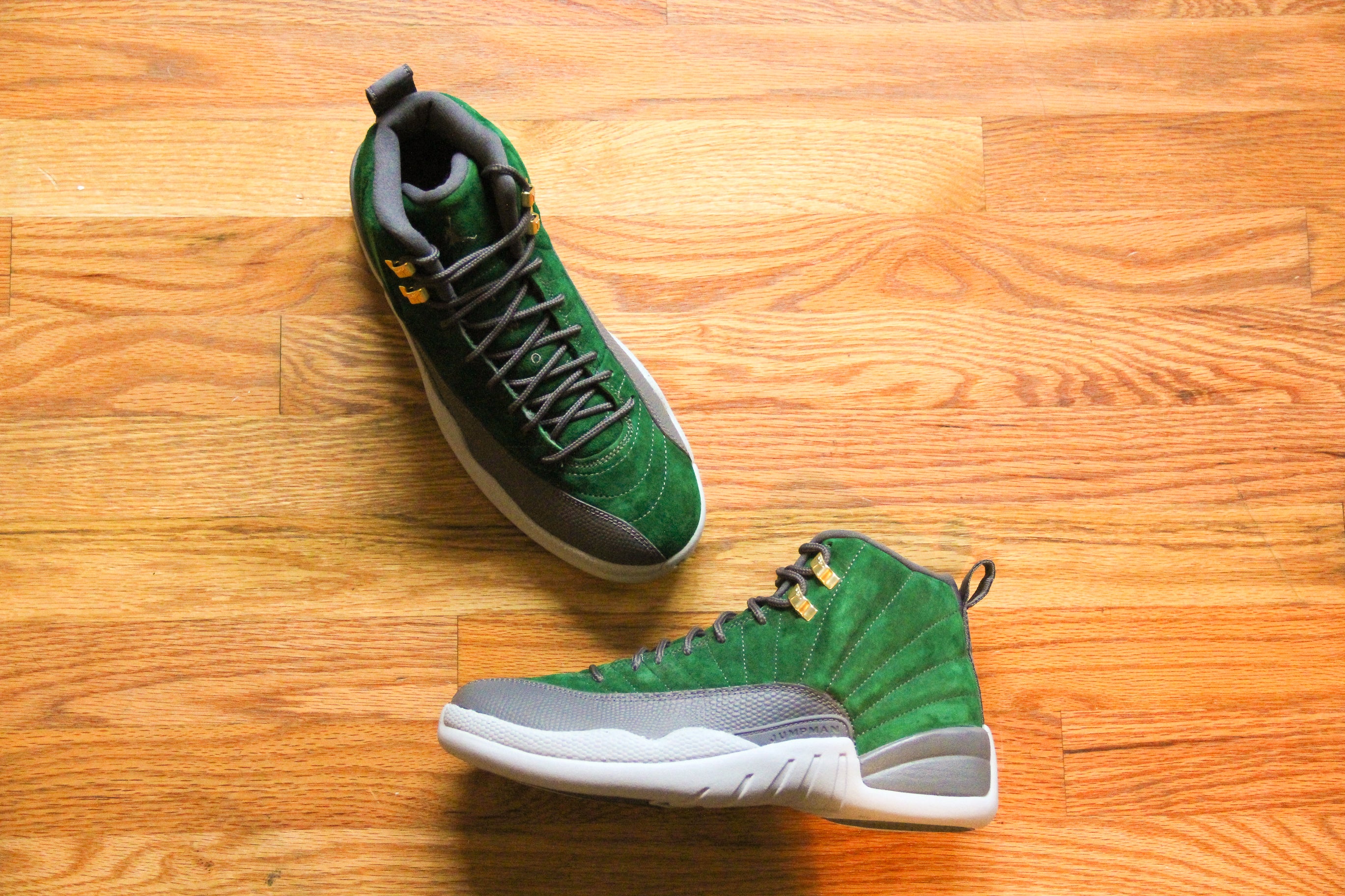 jordan 12 green