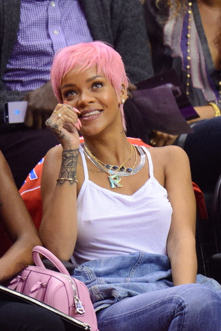 rihannahs pink bob pixie pink wig