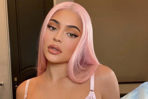 kylie-jenner-pastel-pink-hair