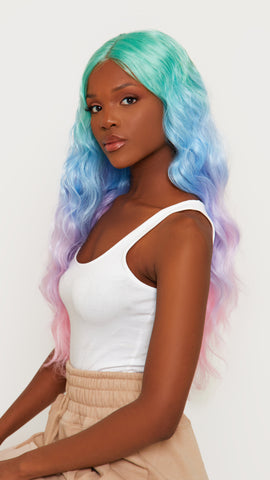 rainbow wig on black women hairstyles