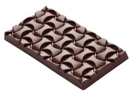 3 Cell Large Chocolate Bar finished Weight Approx 100g -   Chocolate  bar molds, Silicone chocolate molds, Chocolate molds