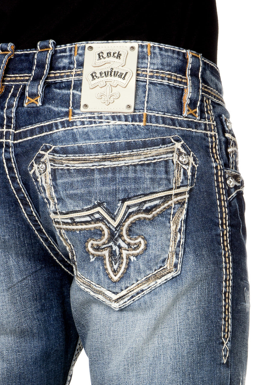 Rock Revival Nathan J4 Straight Cut Jean – Cowboys & Angels Clothing