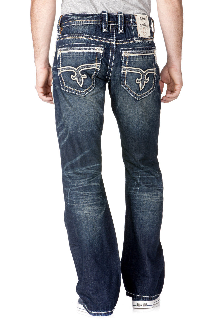 rock revival cowboy jeans