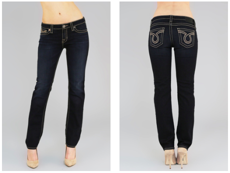 big star kate straight leg jeans