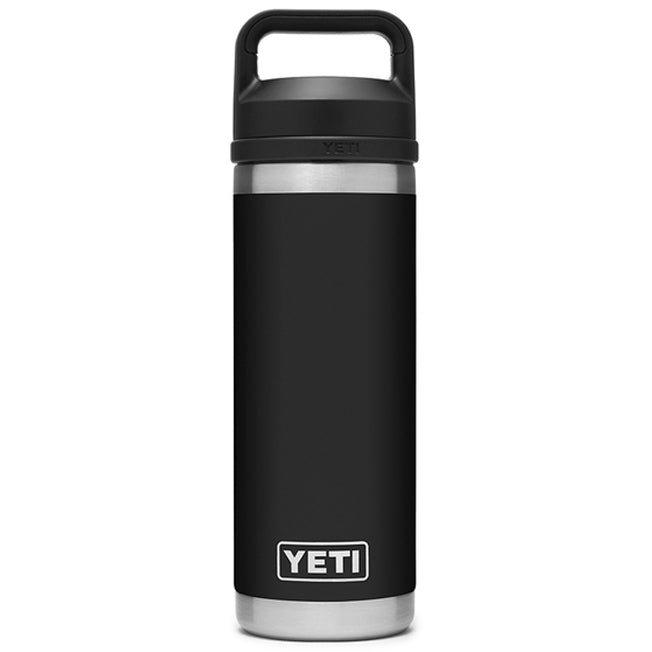 Yeti Rambler Water Bottle with Chug Cap - 18 oz - Black