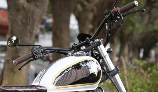 Guidon Haut Scrambler 22mm