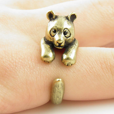 Animal Wrap Ring - Cow - White Bronze - Adjustable Ring - keja jewelry –  Keja