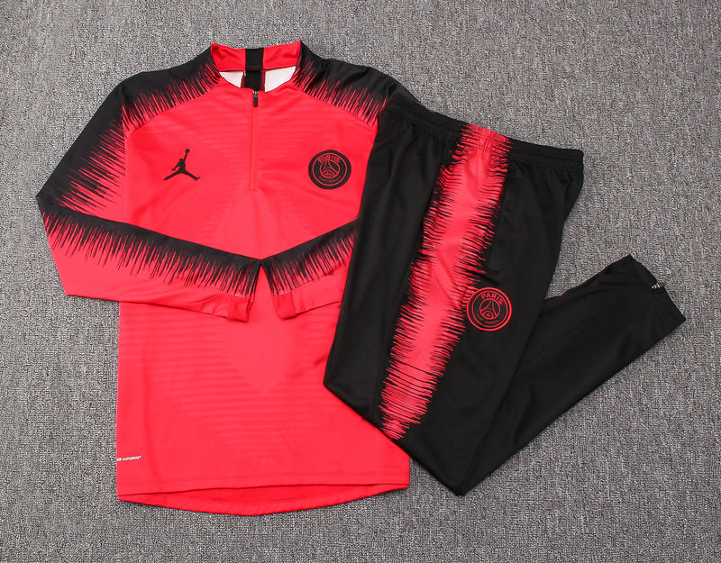 red psg tracksuit