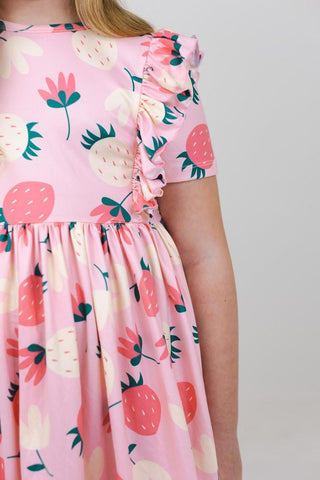 Strawberry Shortcake Twirl Dress