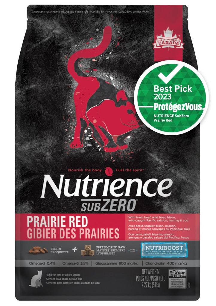 Nutrience SubZero Prairie Red High Protein Cat Food Natural Pet Foods