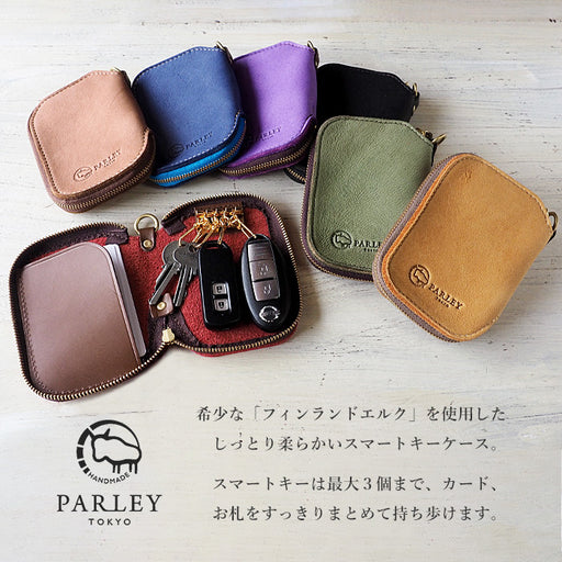 革工房 パーリー 鹿革 サドルバッグ エルク parley 本皮 www.seven