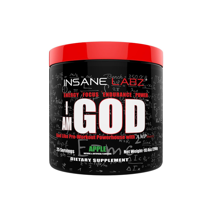 30 Minute Insane Labz I Am God Pre Workout for Gym