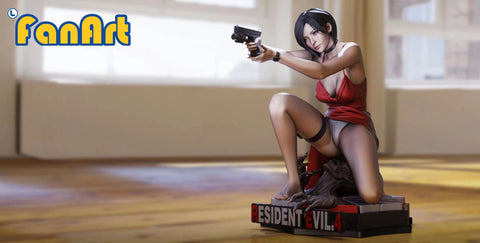 1/4 Scale Ada Wong with LED - Resident Evil Resin Statue - Slap Studio  [Pre-Order]