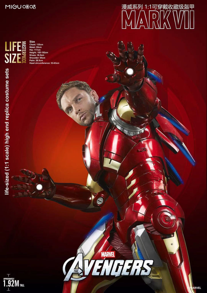 iron man mk7 wearable armour