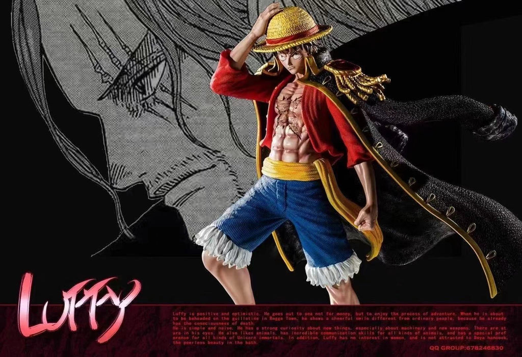 Monkey D. Luffy statue: Bạn đã từng mơ ước có một bức tượng Luffy tại nhà của mình? Hãy ngắm nhìn bức tượng đặc biệt với chi tiết tinh tế và hoàn hảo. Điều này sẽ khiến bạn cảm thấy như được sống trong thế giới One Piece với những người hùng phi thường, đầy sức mạnh và sự phấn khích.