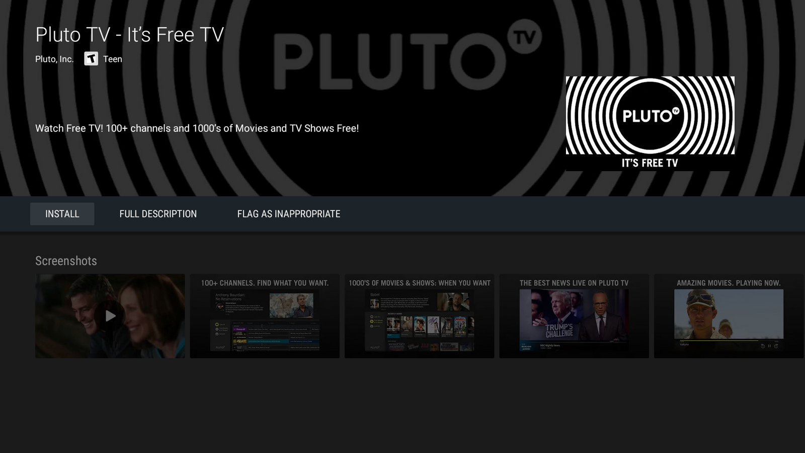 Pluto Tv Is The Best Free Live Tv Streaming Application Skystream Streaming Media Players Stream Movies Tv Shows Sports