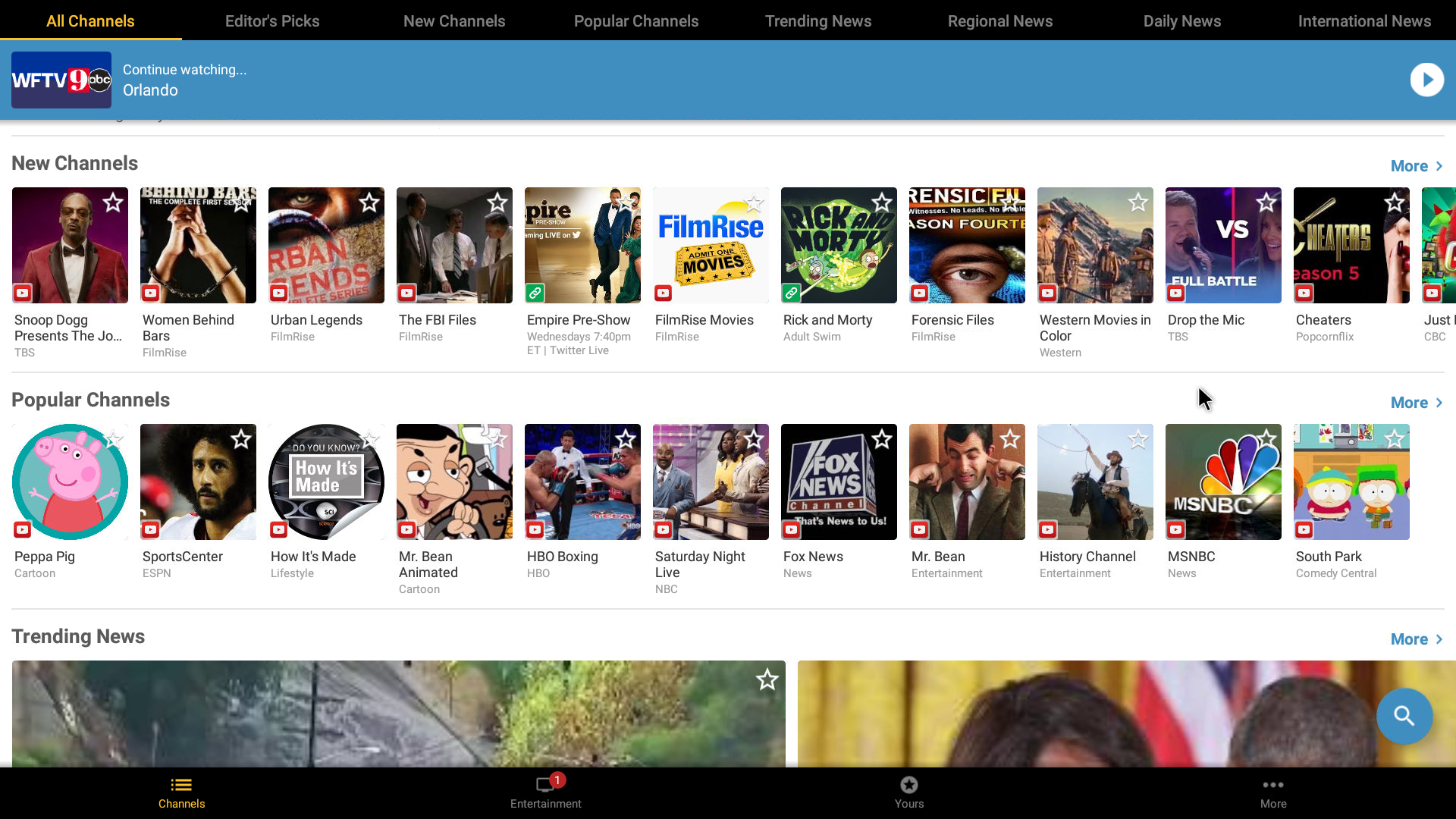 Free TV Shows App Android Streaming