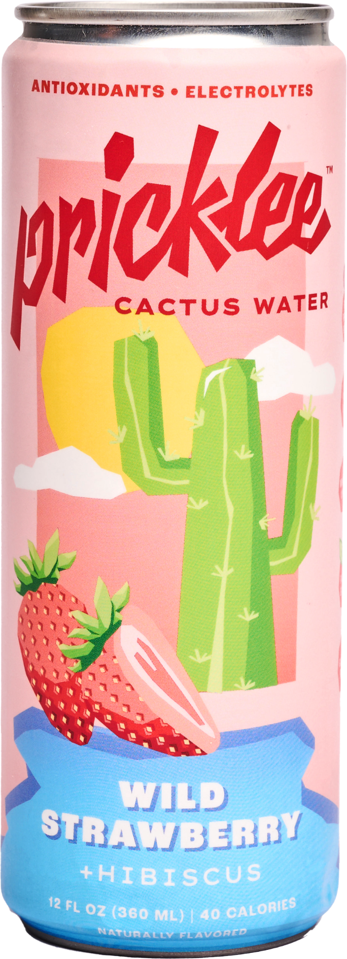 Wild Strawberry - Pricklee Cactus Water product image