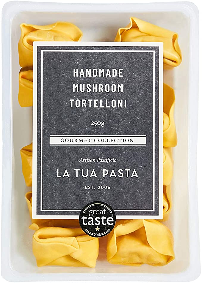 La Tua Pasta Tortelloni Mushroom 250g (Fresh Filled Egg Pasta) – Nourished  Communities
