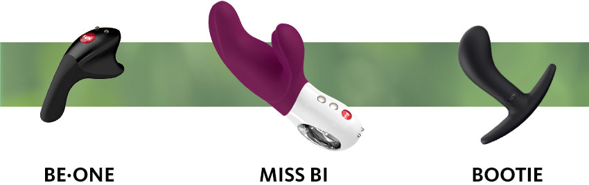 Pick a toy: BE·ONE, MISS BI, or BOOTIE