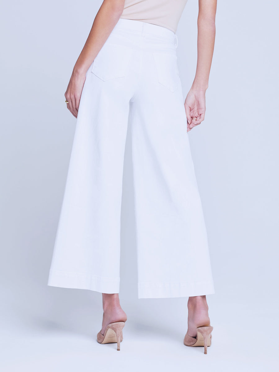 Lagence Houston Crop Seam Wide Leg Jeans – Gallery Couture