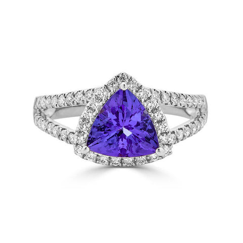 tanzanite engagement rings