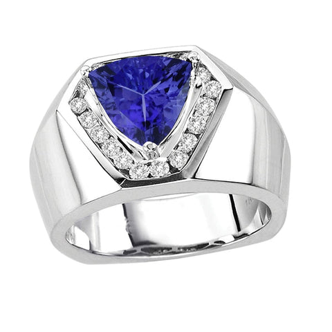 men’s tanzanite rings