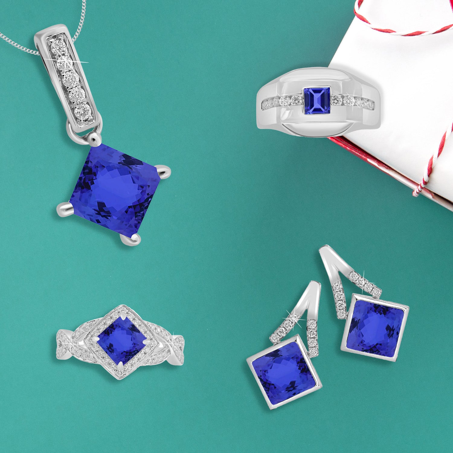 A guide to styling tanzanite for your New Year's Eve soirée